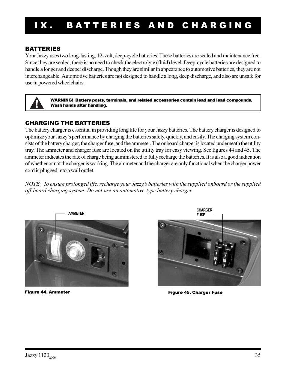 Pride Mobility jazzy 1120 User Manual | Page 35 / 49