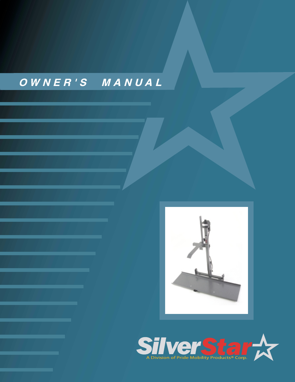 Pride Mobility P-100 User Manual | 19 pages