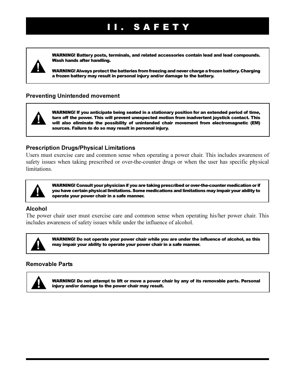 Pride Mobility Jazzy 1105 User Manual | Page 13 / 47
