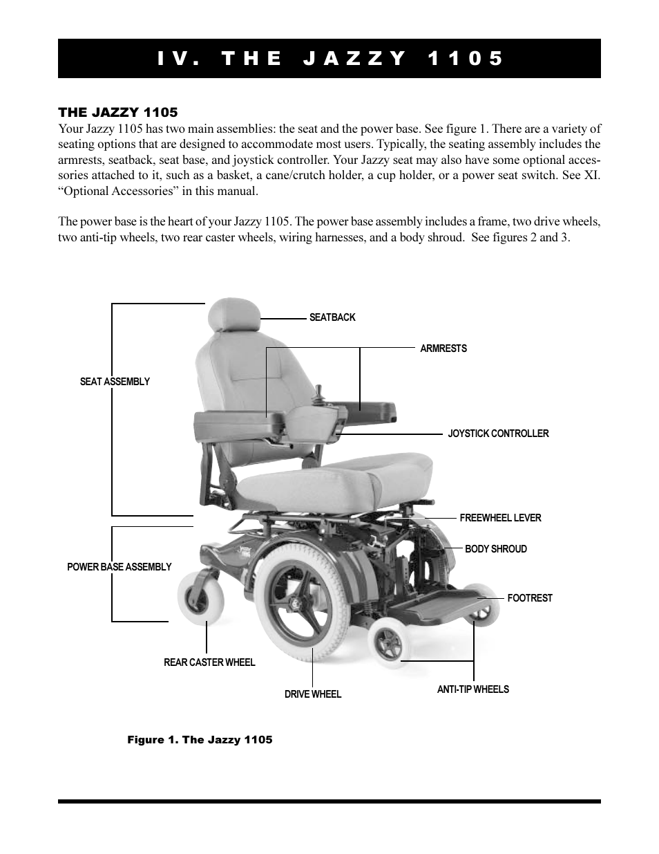 Pride Mobility Jazzy 1105 User Manual | Page 16 / 47