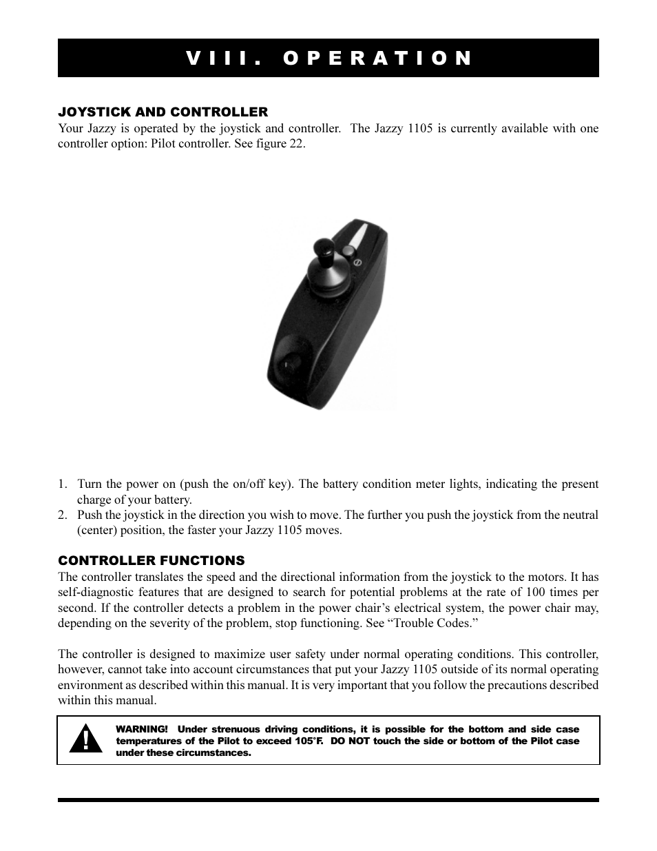 Pride Mobility Jazzy 1105 User Manual | Page 27 / 47