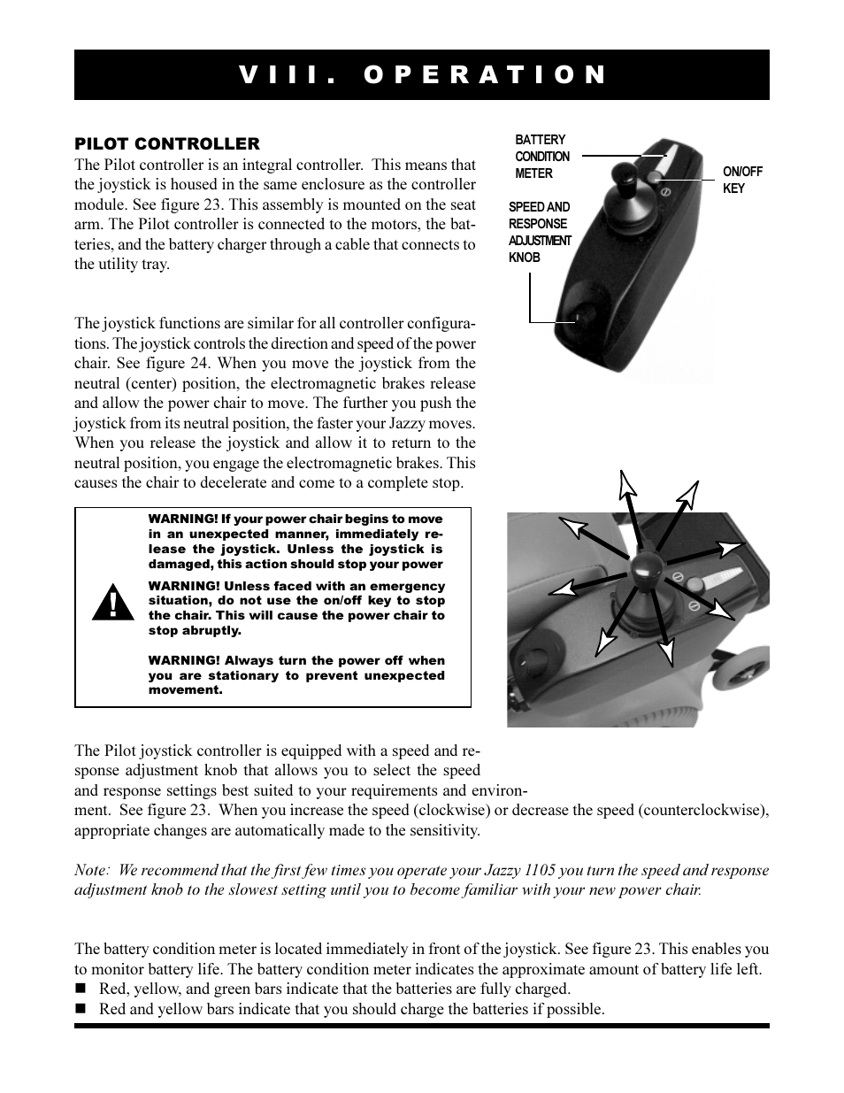 Pride Mobility Jazzy 1105 User Manual | Page 28 / 47