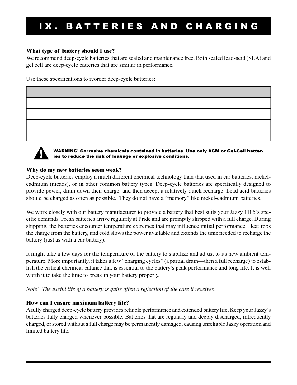 Pride Mobility Jazzy 1105 User Manual | Page 33 / 47