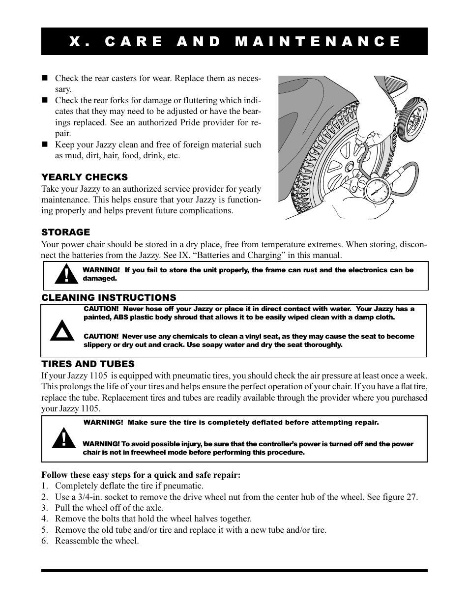 Pride Mobility Jazzy 1105 User Manual | Page 37 / 47