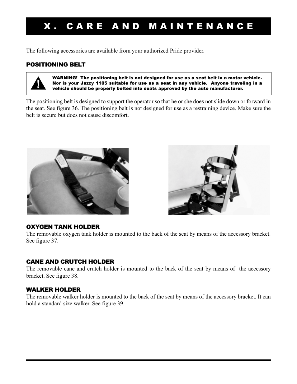 Pride Mobility Jazzy 1105 User Manual | Page 42 / 47