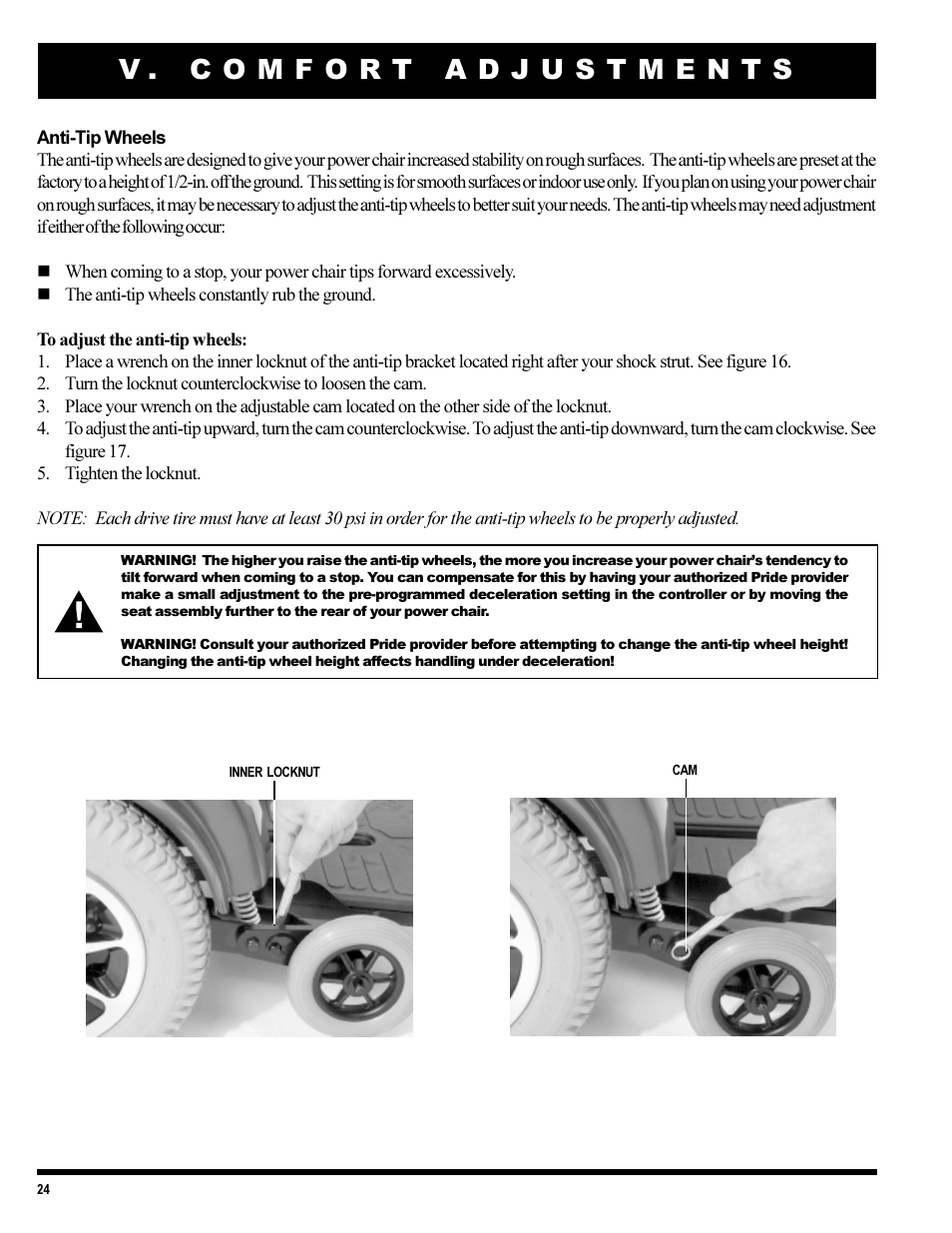 Pride Mobility 1420 User Manual | Page 24 / 47