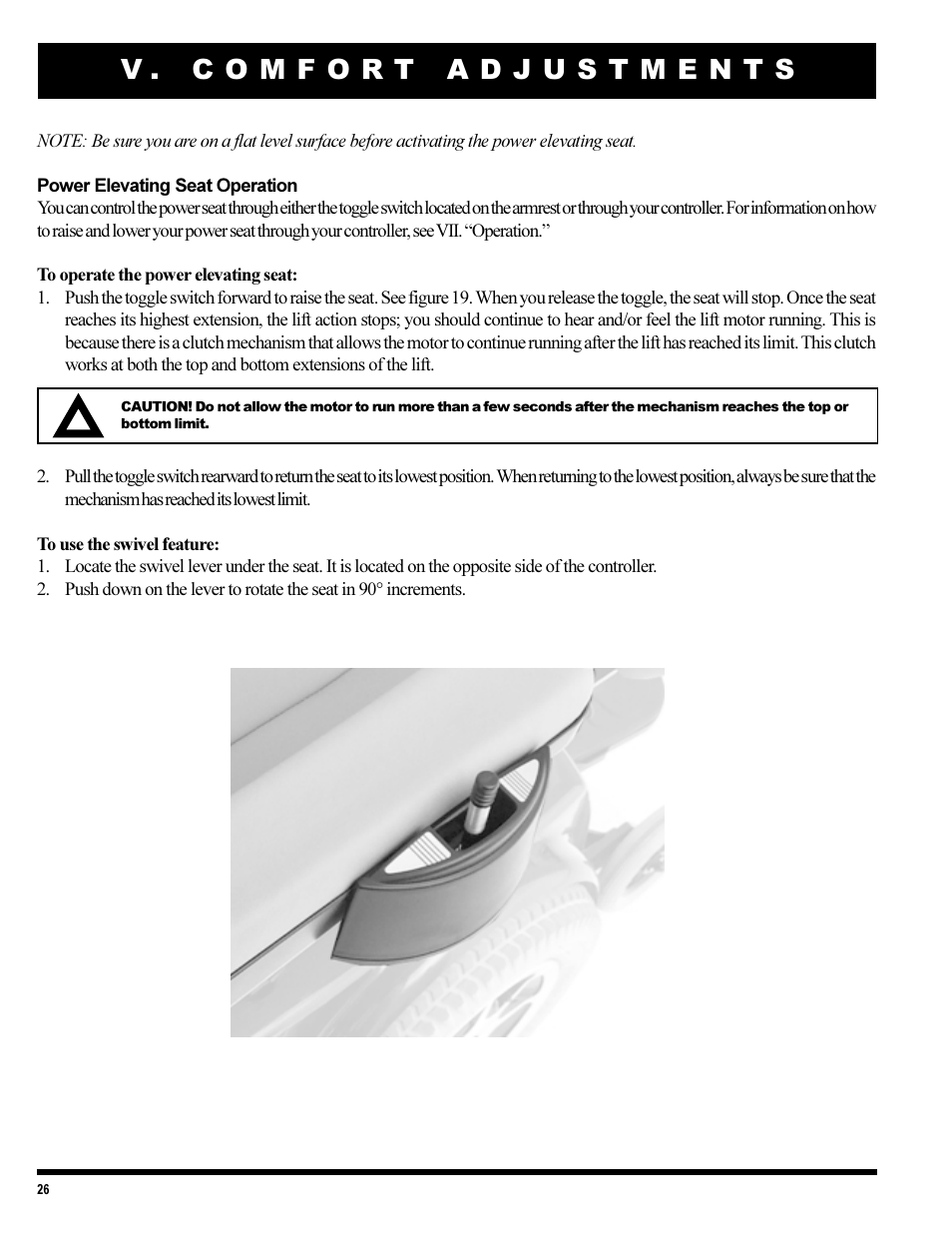 Pride Mobility 1420 User Manual | Page 26 / 47