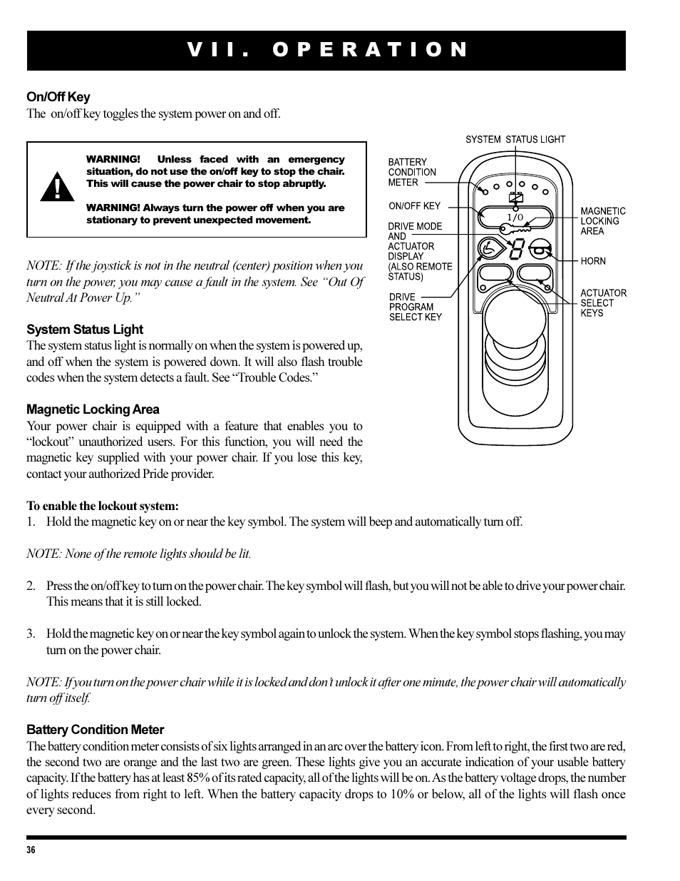 Pride Mobility 1420 User Manual | Page 36 / 47