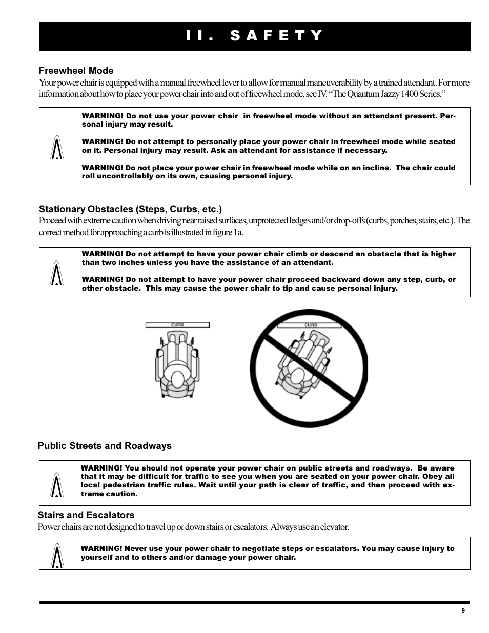 Pride Mobility 1420 User Manual | Page 9 / 47