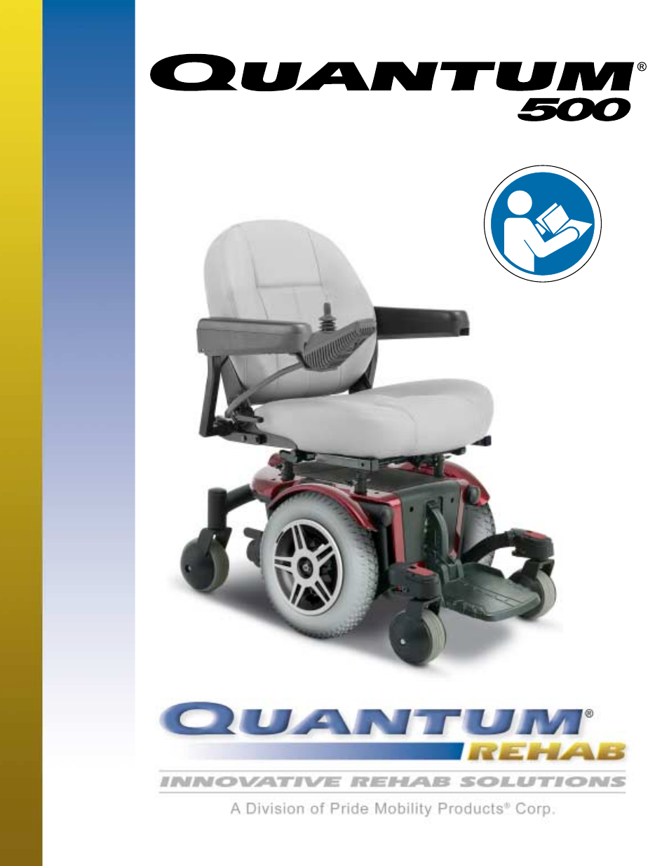 Pride Mobility Quantum 500 User Manual | 47 pages