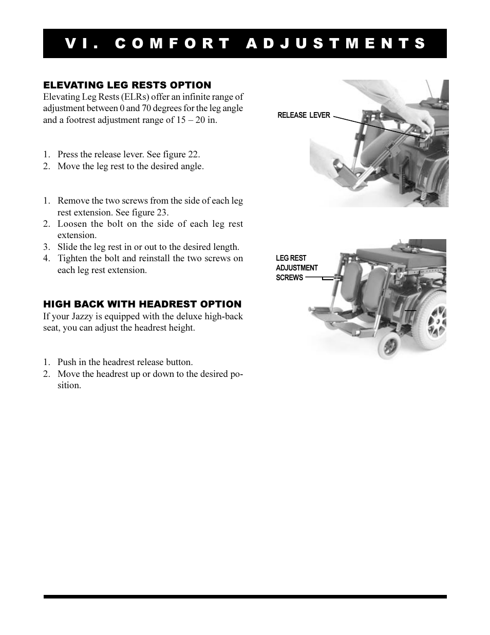 Pride Mobility Jazzy 1104 User Manual | Page 26 / 43