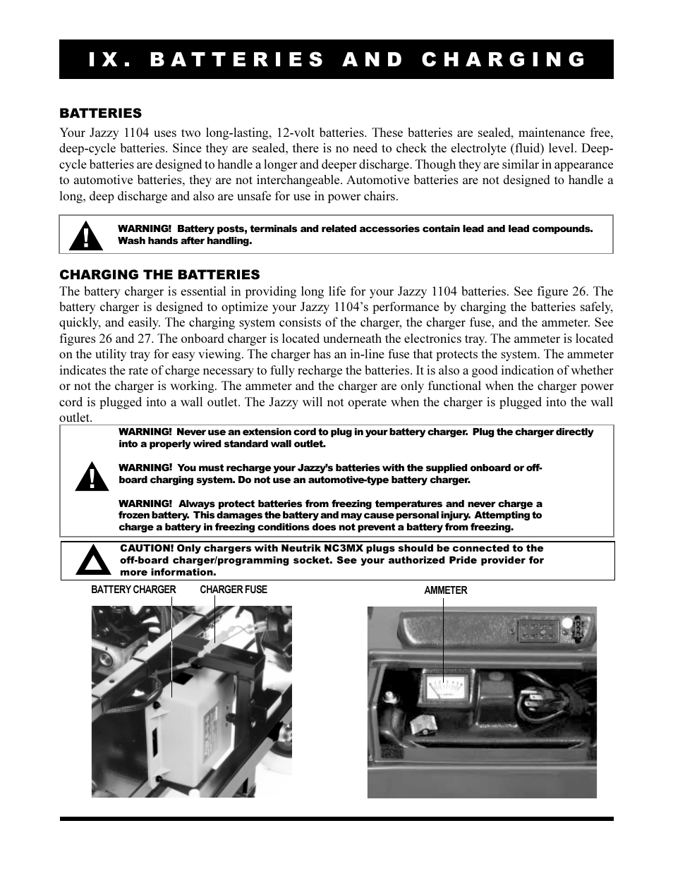 Pride Mobility Jazzy 1104 User Manual | Page 31 / 43