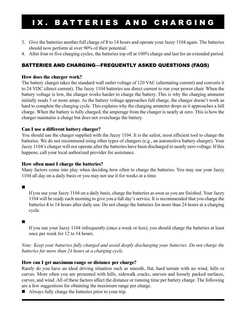 Pride Mobility Jazzy 1104 User Manual | Page 33 / 43