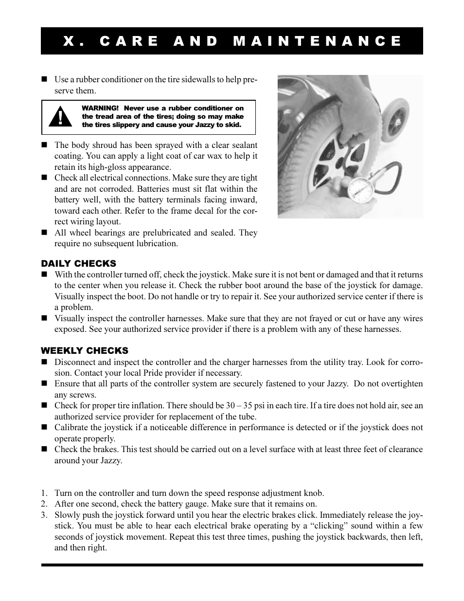 Pride Mobility Jazzy 1104 User Manual | Page 37 / 43