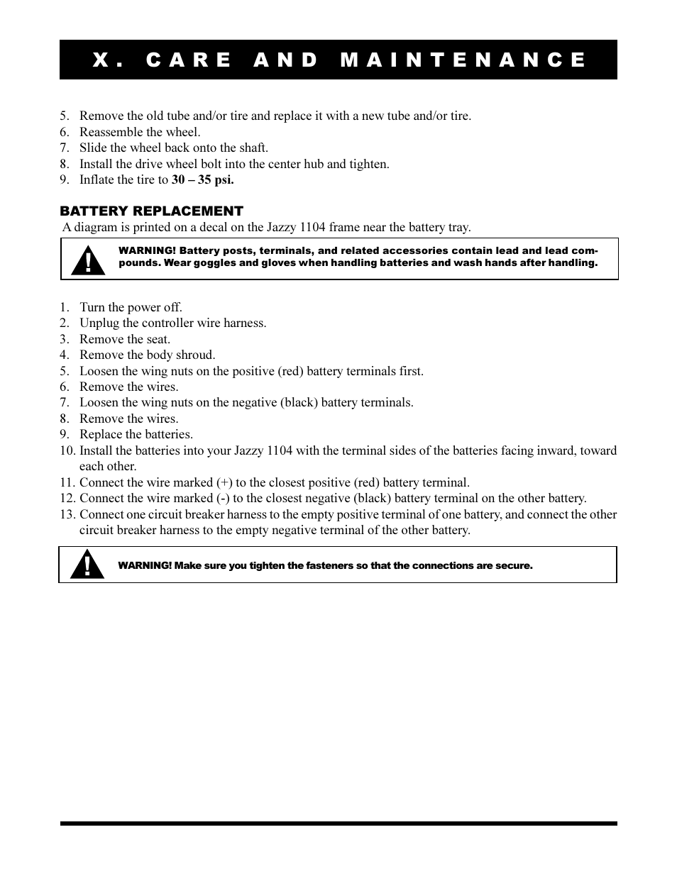 Pride Mobility Jazzy 1104 User Manual | Page 39 / 43