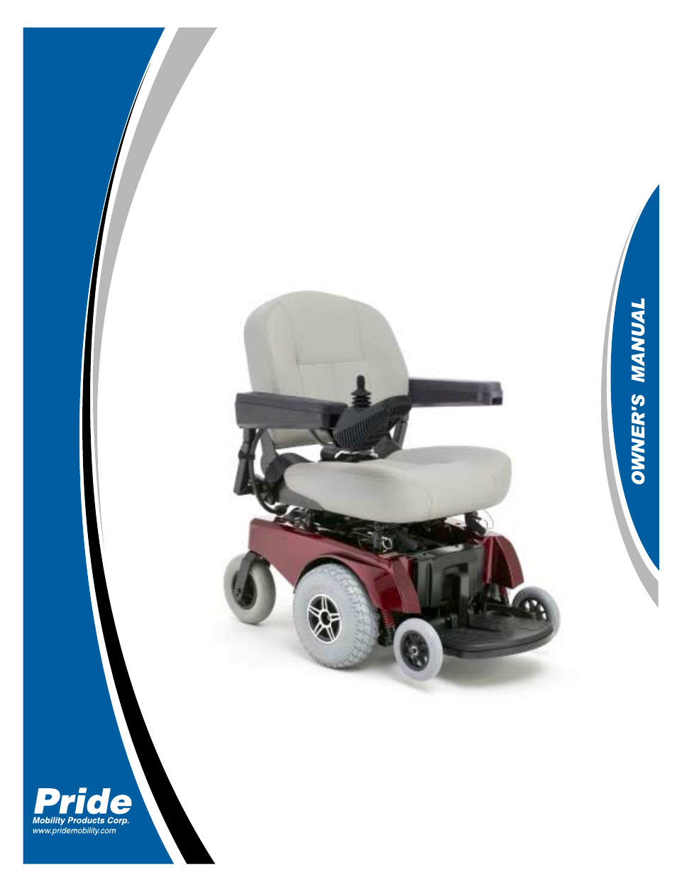Pride Mobility Jazzy 100 User Manual | 43 pages