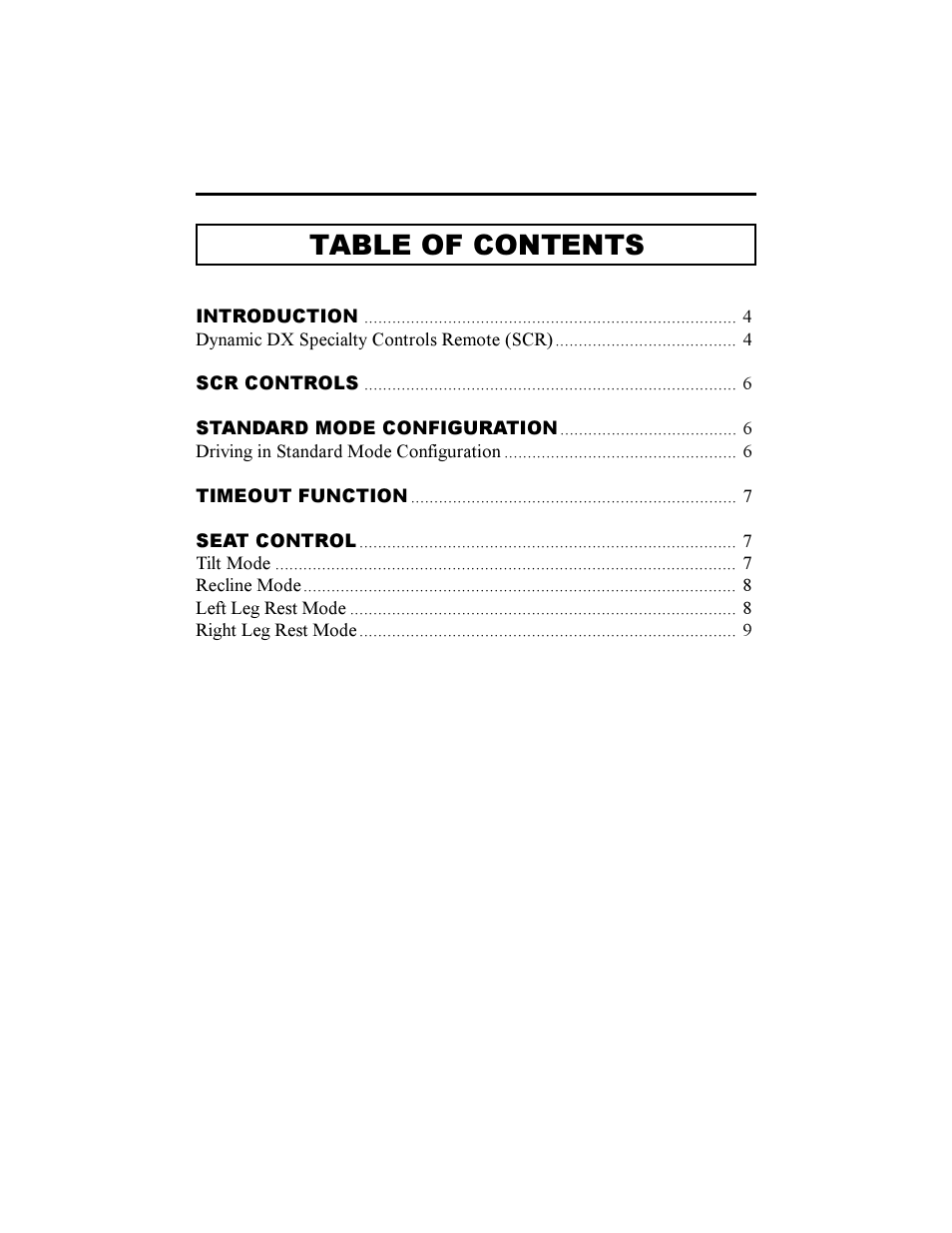Pride Mobility Dynamic DX User Manual | Page 3 / 12