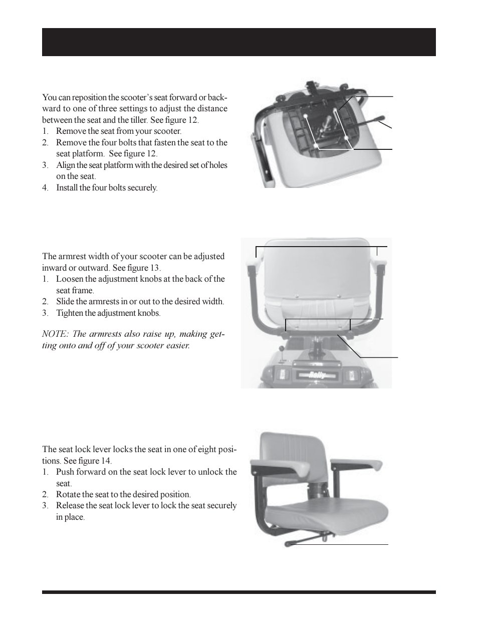 Pride Mobility SC155 User Manual | Page 31 / 39