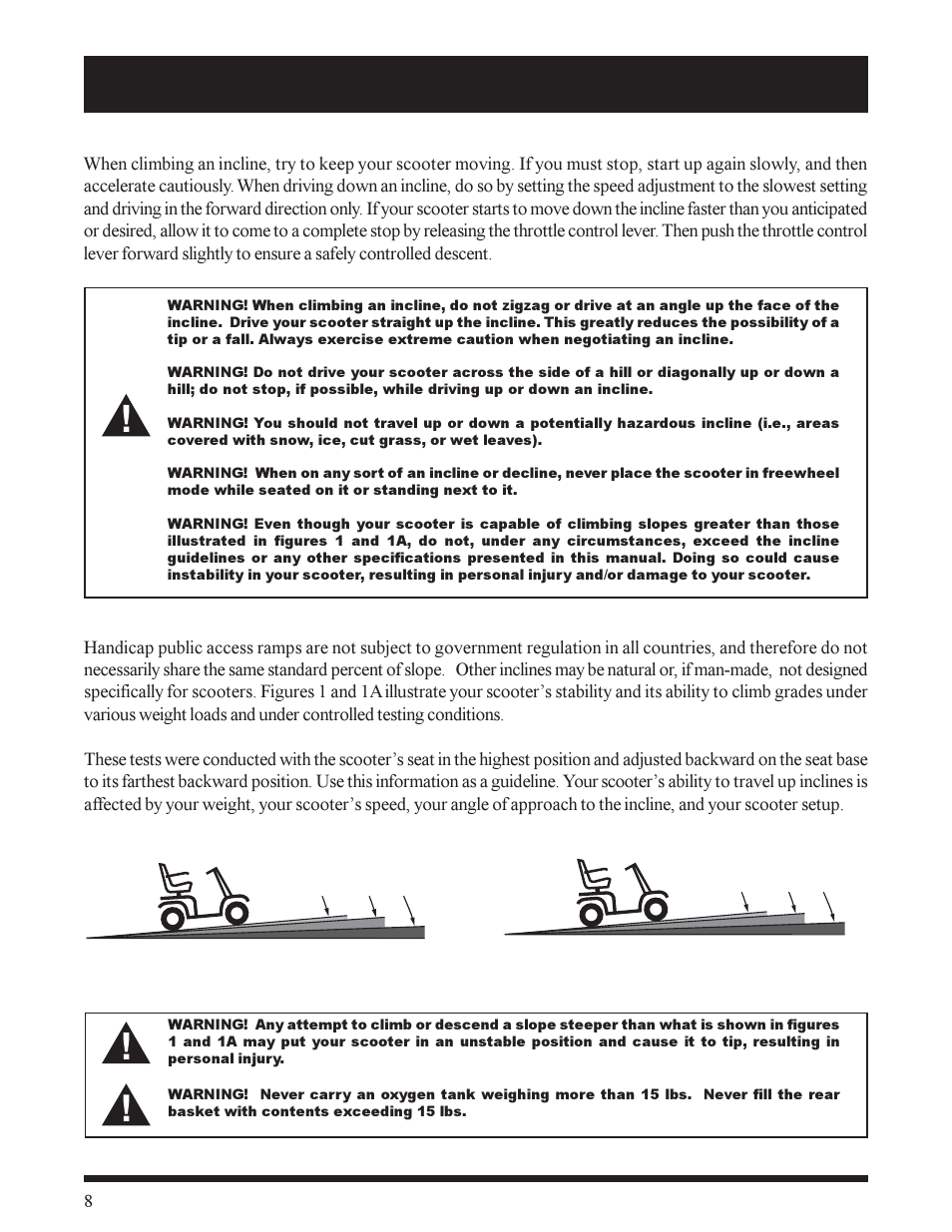 Pride Mobility SC155 User Manual | Page 8 / 39