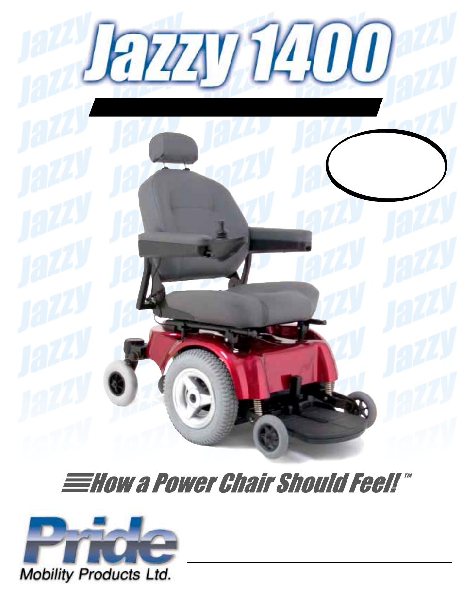 Pride Mobility JAZZY 1400 User Manual | 50 pages