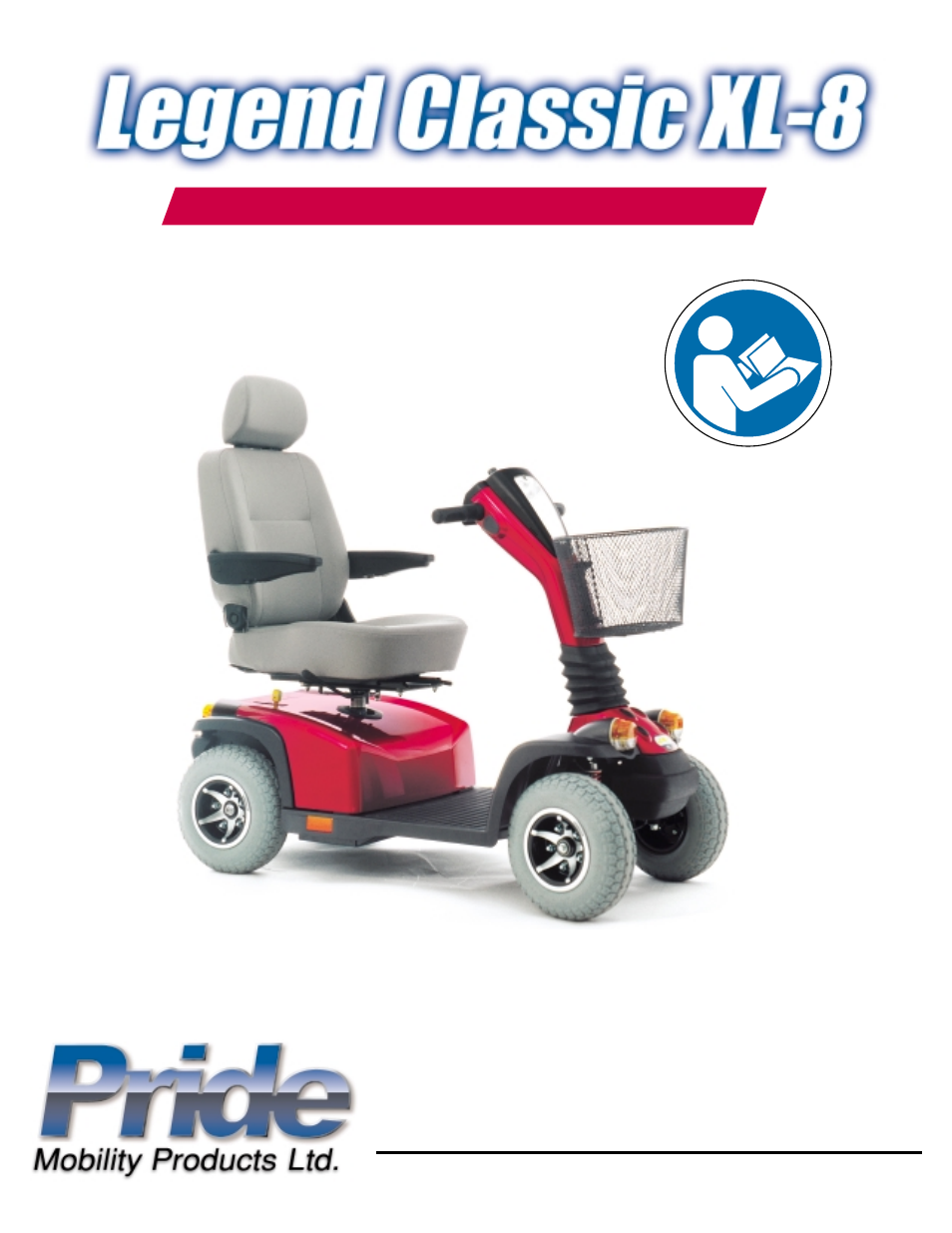 Pride Mobility LEGEND CLASSIC XL-8 User Manual | 39 pages