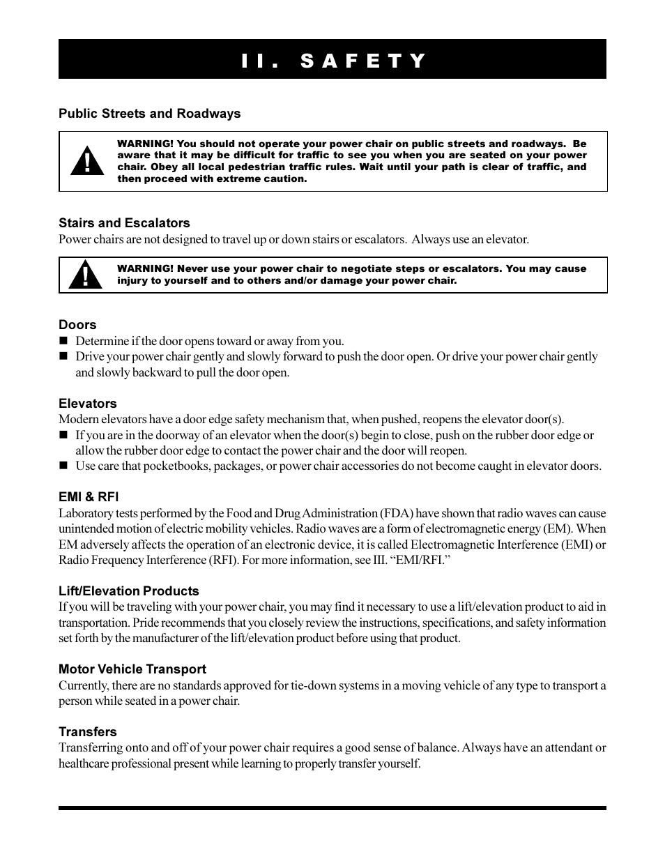 Pride Mobility JAZZY 1103 User Manual | Page 10 / 47