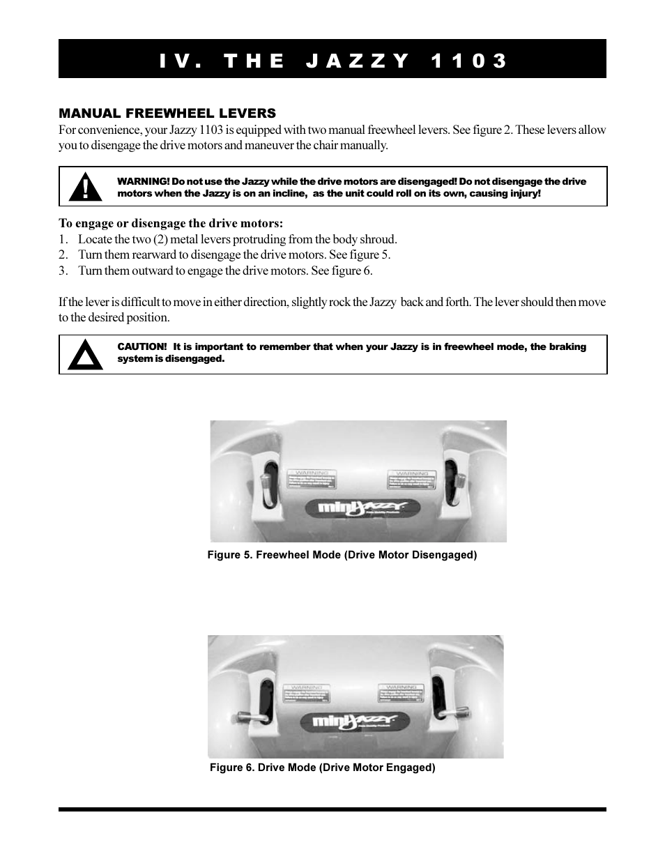 Pride Mobility JAZZY 1103 User Manual | Page 19 / 47