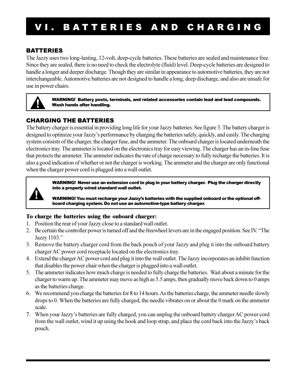 Pride Mobility JAZZY 1103 User Manual | Page 24 / 47