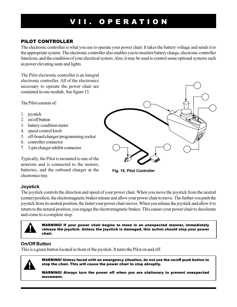 Pride Mobility JAZZY 1103 User Manual | Page 28 / 47