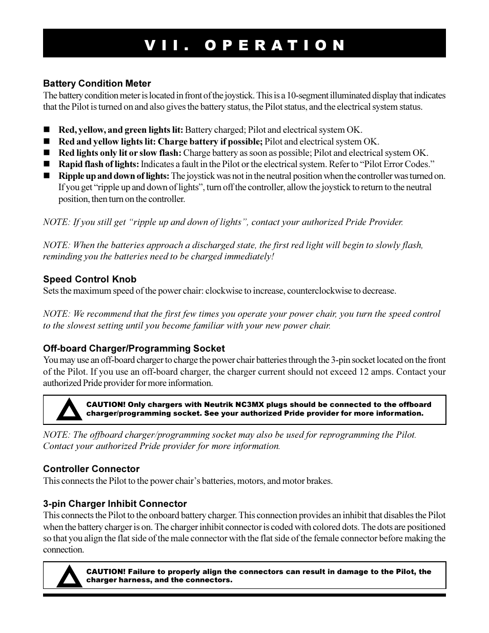 Pride Mobility JAZZY 1103 User Manual | Page 29 / 47