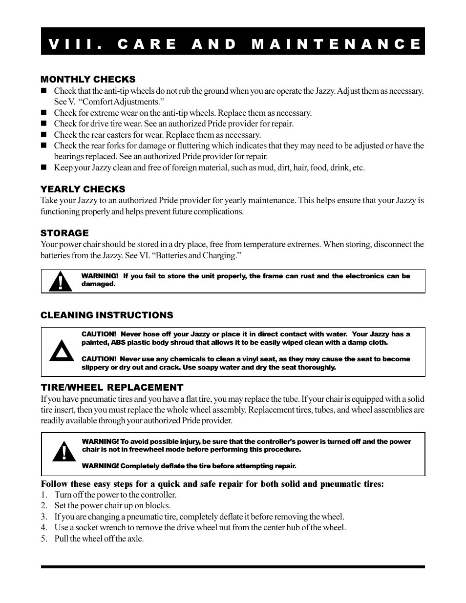 Pride Mobility JAZZY 1103 User Manual | Page 37 / 47