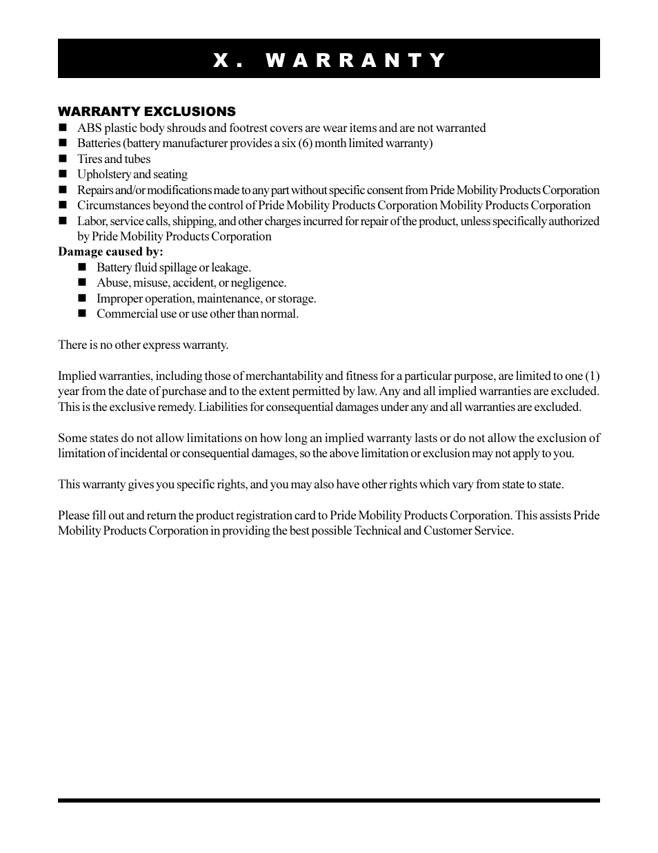 Pride Mobility JAZZY 1103 User Manual | Page 44 / 47