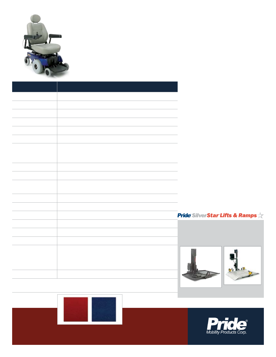 Pride Mobility Jazzy Select 7 JZ SEL 7 SS User Manual | Page 2 / 2