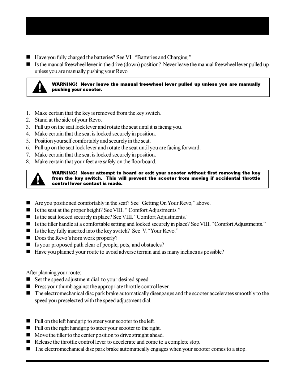 Pride Mobility SC3450 User Manual | Page 27 / 38