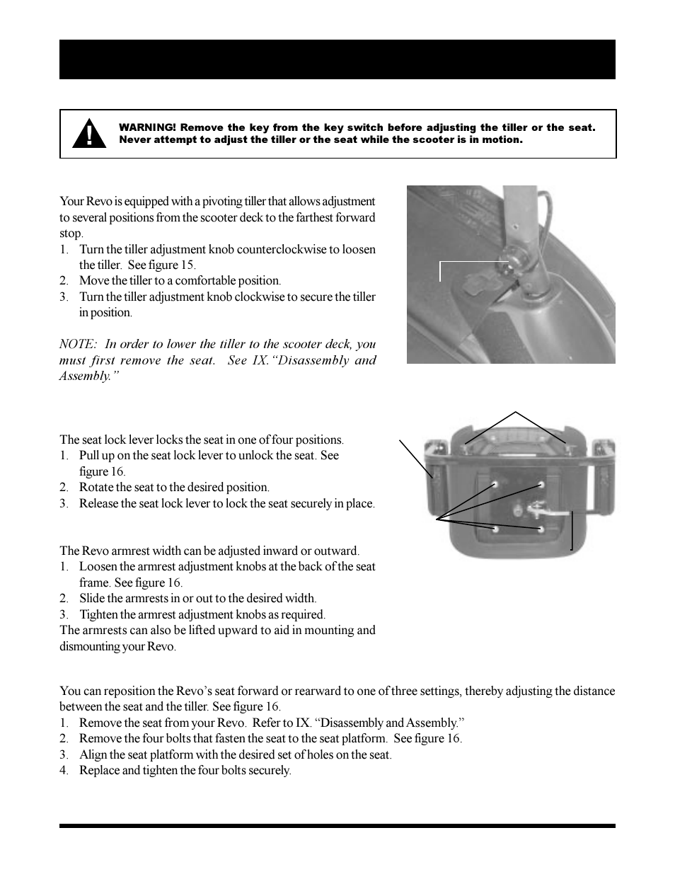 Pride Mobility SC3450 User Manual | Page 29 / 38