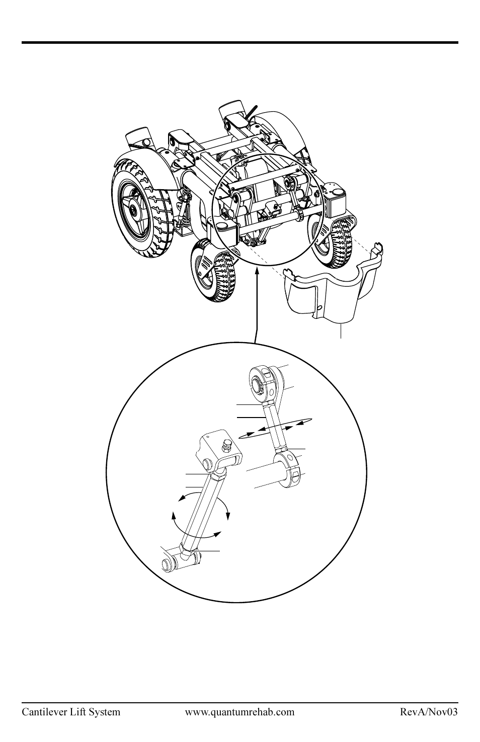 Pride Mobility Cantilever Lift System User Manual | Page 13 / 16