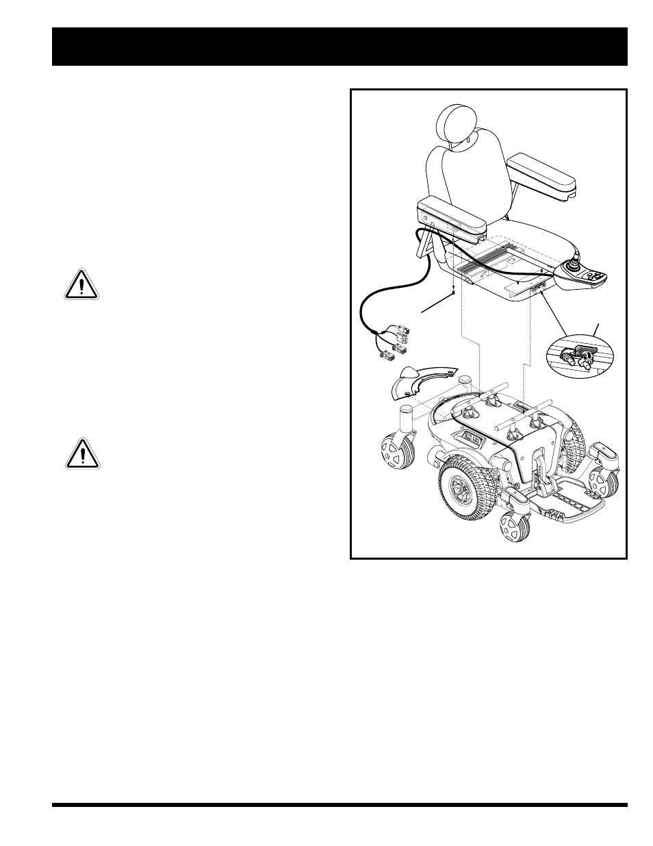 Pride Mobility JAZZY 610 User Manual | Page 21 / 47