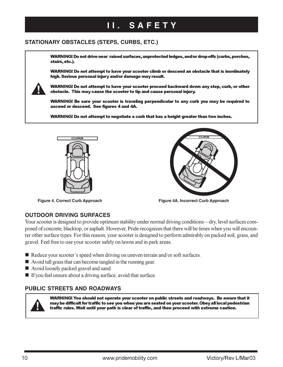 Pride Mobility scooter User Manual | Page 10 / 36