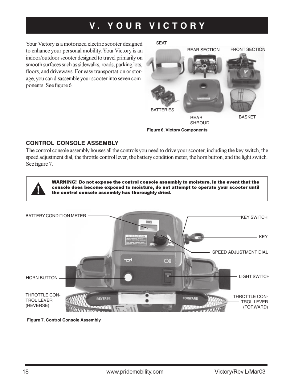 Pride Mobility scooter User Manual | Page 18 / 36