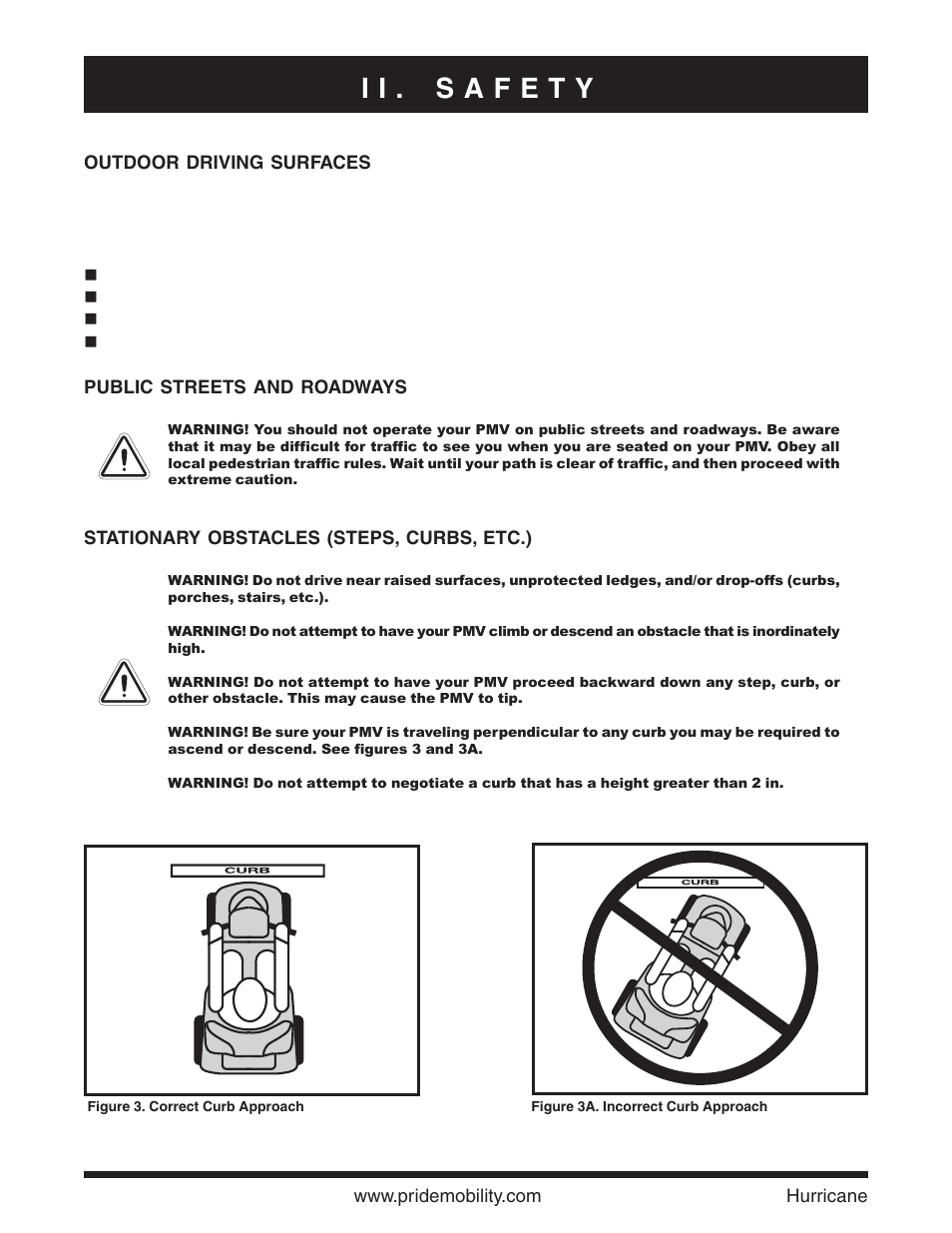Pride Mobility Hurricane PMV User Manual | Page 12 / 44
