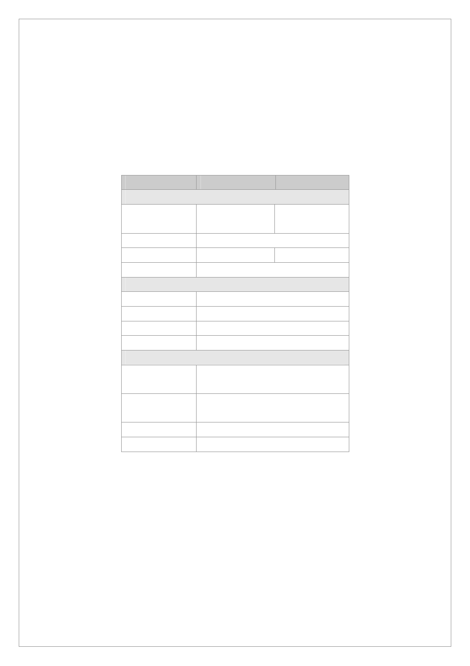 Product specifications, 4 product specifications | Planet Technology SW-502 User Manual | Page 6 / 19