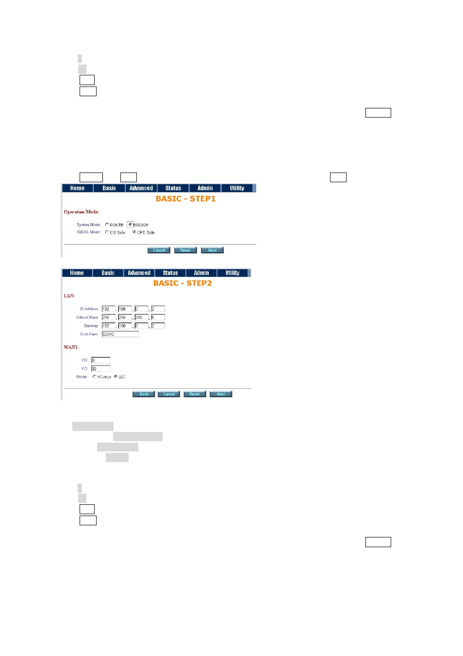 2 cpe side, Cpe side | Planet Technology G.SHDSL.bis Bridge Router GRT-504 User Manual | Page 101 / 152
