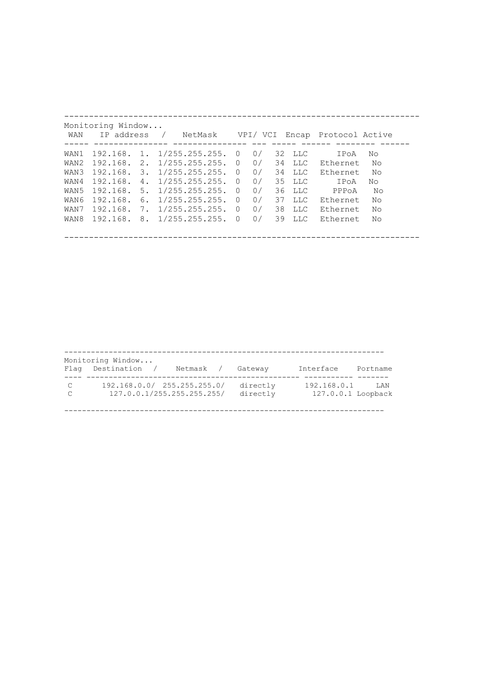 2 wan, 3 route, Route | Planet Technology G.SHDSL.bis Bridge Router GRT-504 User Manual | Page 112 / 152