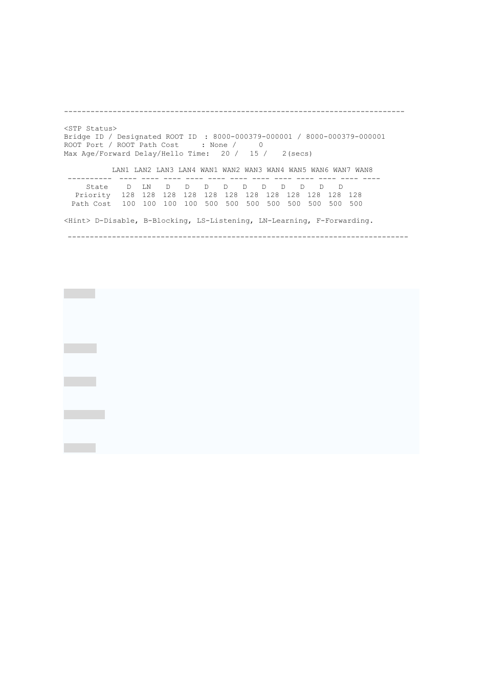 7 stp | Planet Technology G.SHDSL.bis Bridge Router GRT-504 User Manual | Page 115 / 152