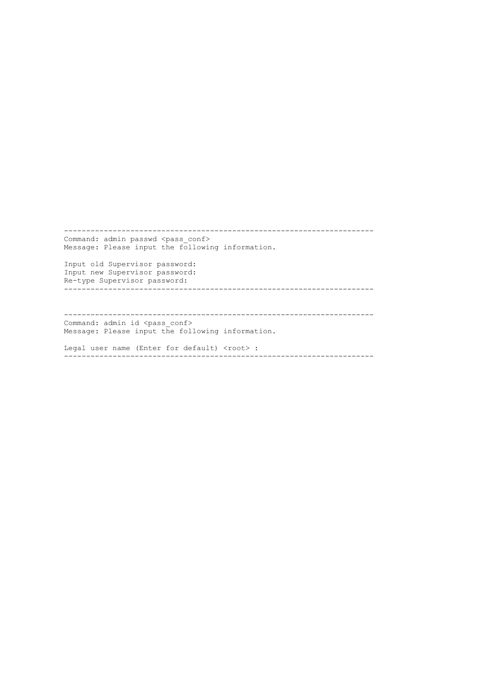 4 supervisor password and id, Supervisor password and id | Planet Technology G.SHDSL.bis Bridge Router GRT-504 User Manual | Page 129 / 152