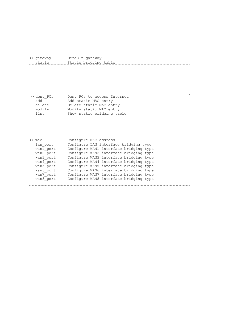 4 bridge, Bridge | Planet Technology G.SHDSL.bis Bridge Router GRT-504 User Manual | Page 138 / 152