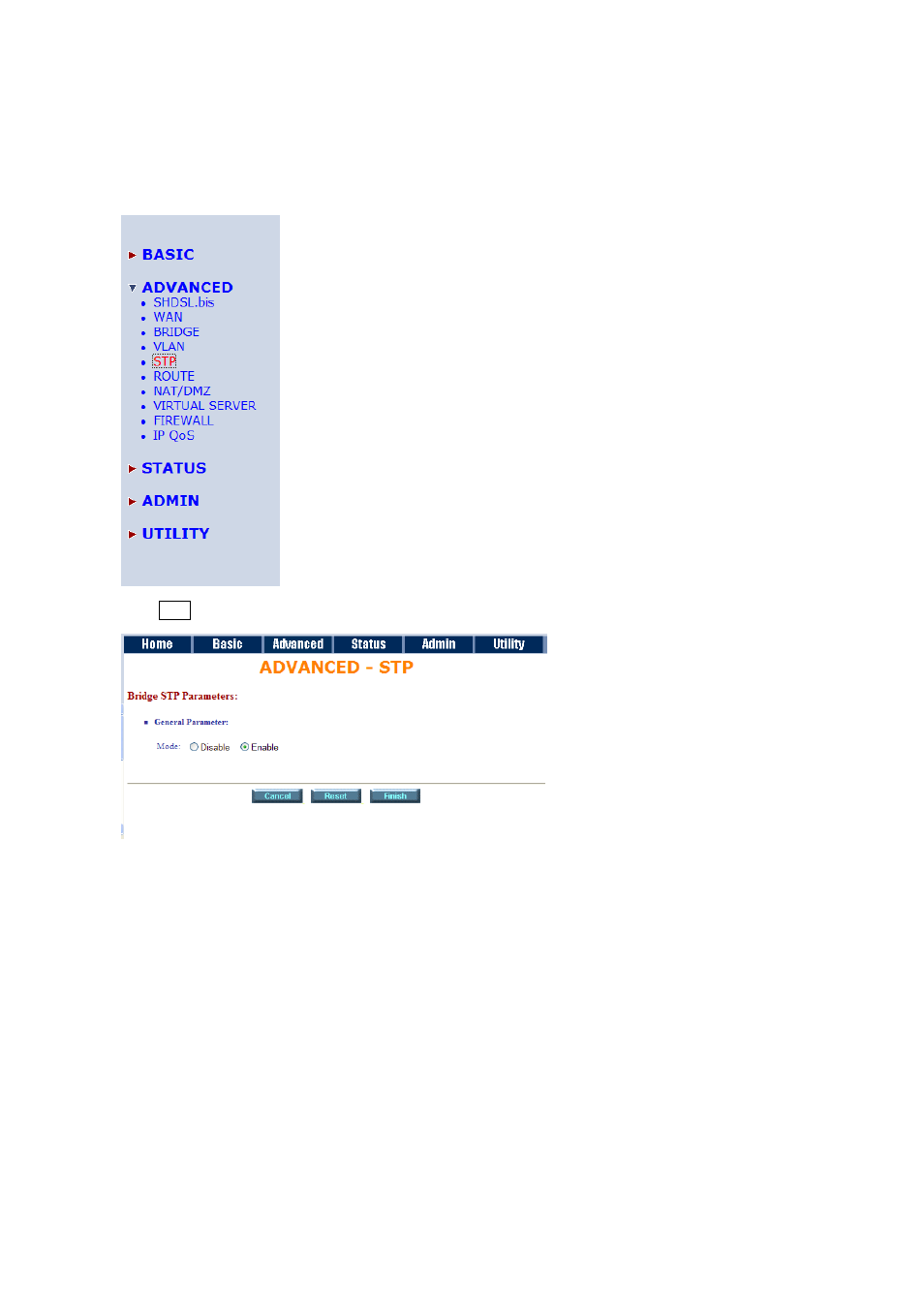 5 stp | Planet Technology G.SHDSL.bis Bridge Router GRT-504 User Manual | Page 59 / 152