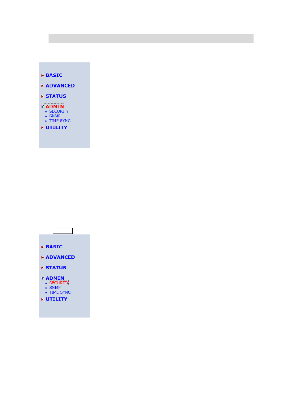 4 administration, 1 security, Dministration | Security | Planet Technology G.SHDSL.bis Bridge Router GRT-504 User Manual | Page 88 / 152