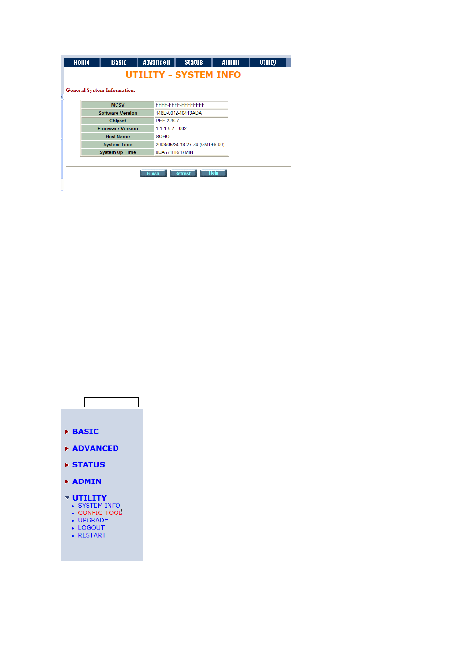 2 config tool, Config tool | Planet Technology G.SHDSL.bis Bridge Router GRT-504 User Manual | Page 95 / 152