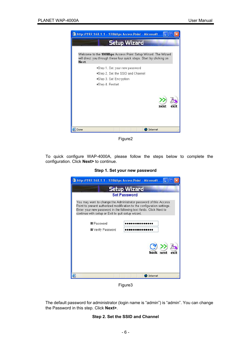 Planet Technology WAP-4000A User Manual | Page 10 / 27